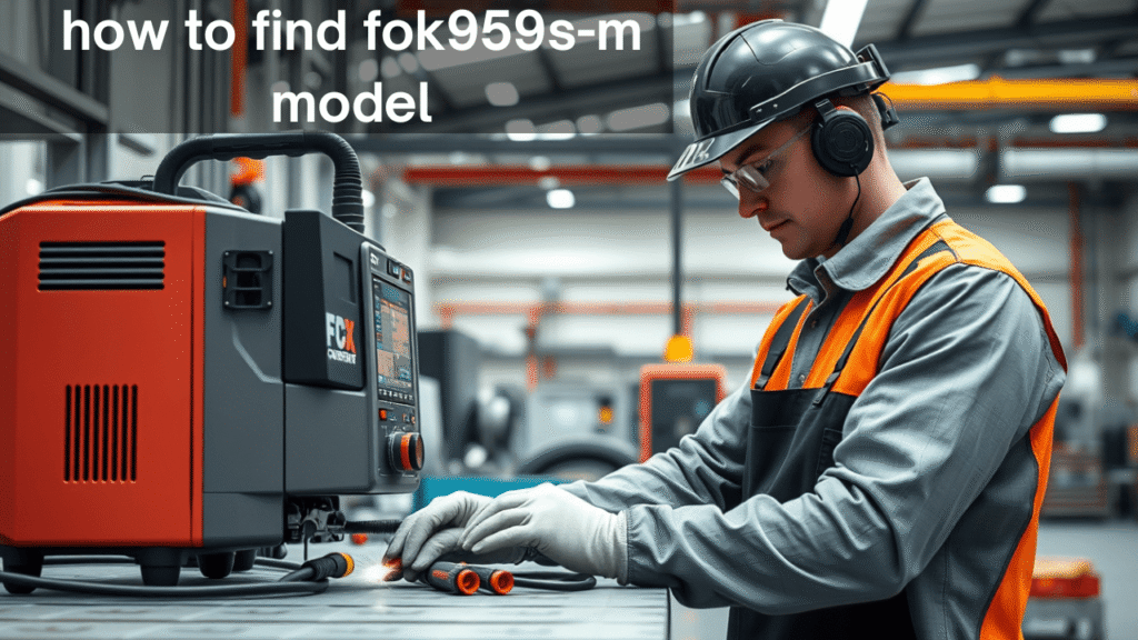 how to find fok959s-m model: A Hands-On Guide to Features, Uses & Troubleshooting